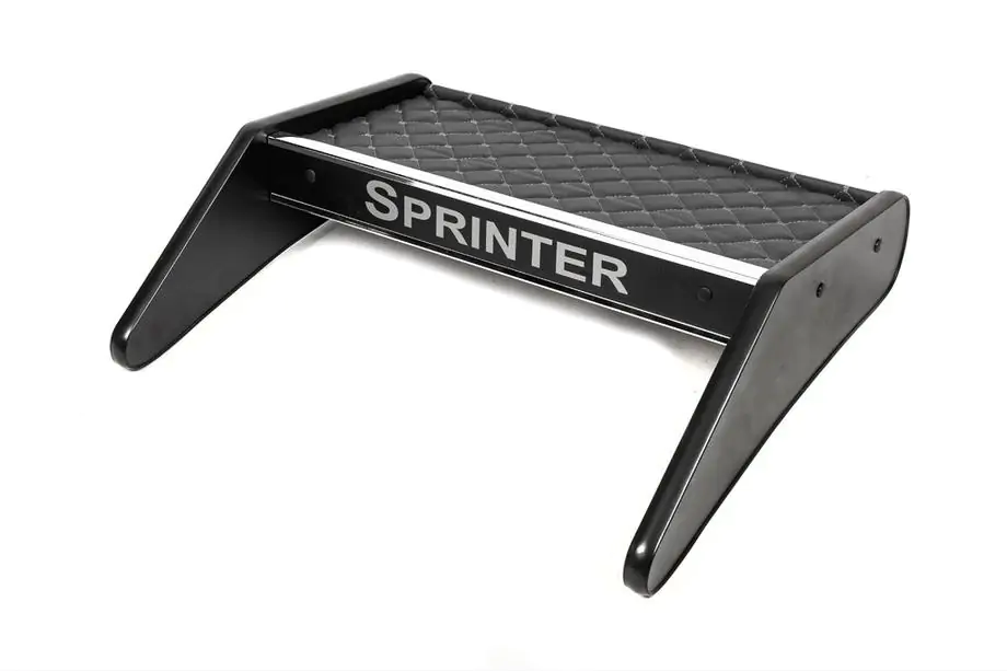 Mercedes Sprinter W906 2006–2018 Dashboardplank (grijs met grijs stiksel) Image