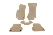 Audi A6 C7 2011–2017 EVA automatten (beige) foto 1