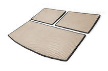 Audi Q7 2005–2015 Bagageruimtemat 3-delig (EVA, beige) (7-zits) foto 2