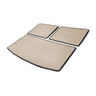 Bagageruimtemat 3-delig (EVA, beige) (7-zits) Audi Q7 2005–2015 foto 2