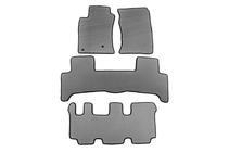 Toyota Land Cruiser Prado 120 2002–2009 EVA automatten (3 rijen, grijs) foto 1