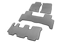 Toyota Land Cruiser Prado 120 2002–2009 EVA automatten (3 rijen, grijs) foto 2