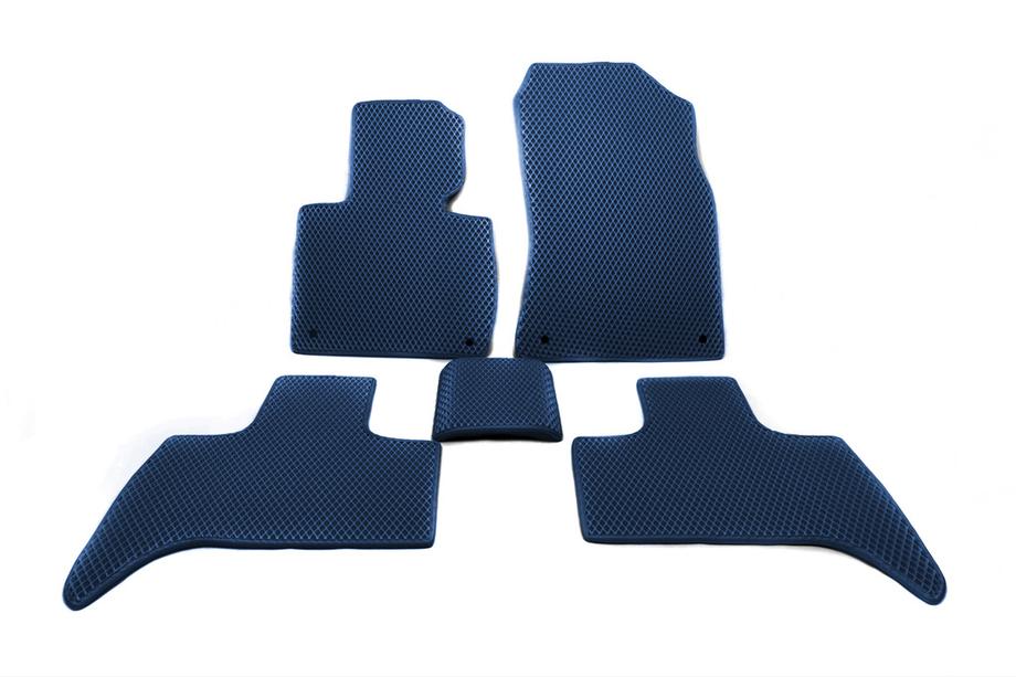 BMW X5 E53 1999–2006 EVA automatten (blauw) Image