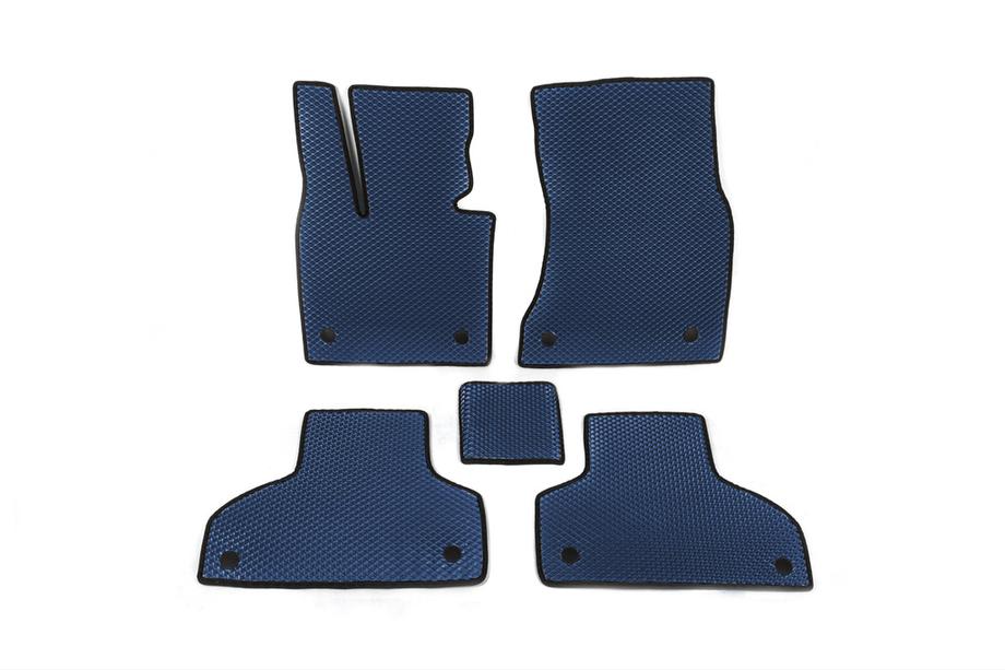BMW X6 F16 2014–2019 EVA automatten (blauw) Image