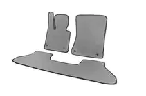 BMW X6 E71 2008–2014 EVA automatten V1 (grijs) foto 2