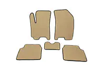 Chevrolet Aveo T250 2005–2011 EVA automatten (beige) foto 1