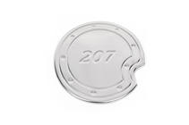 Peugeot 207 2006–2014 RVS afdekking voor tankklep foto 1