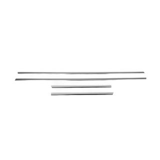 Buiten raamomlijsting set (4-delig, RVS) Peugeot 207 2006–2014 foto 2