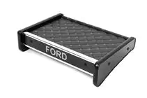 Ford Transit 1991–2000 Dashboardplank (grijs met grijze stiksels) foto 1