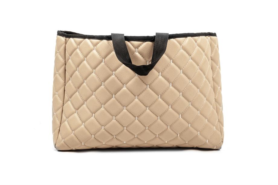 ECO shopper tas (beige) Foto 2