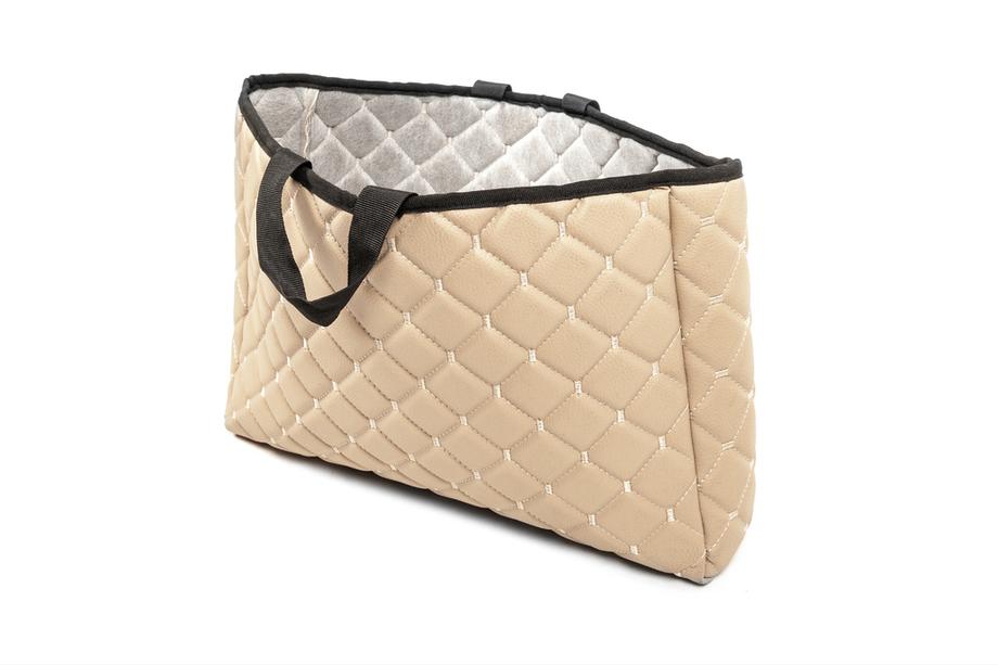 ECO shopper tas (beige) Foto 1