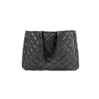 ECO shopper tas (zwart) foto 2