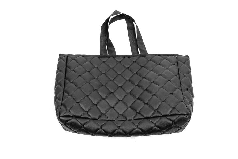 ECO shopper tas (zwart) Foto 3