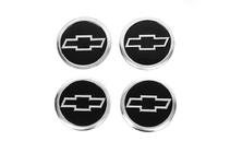 Chevrolet Sticker set voor naafdoppen V1 60 mm (4 stuks) foto 1