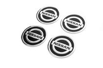 Nissan Sticker set voor naafdoppen V1 60 mm (4 stuks) foto 2