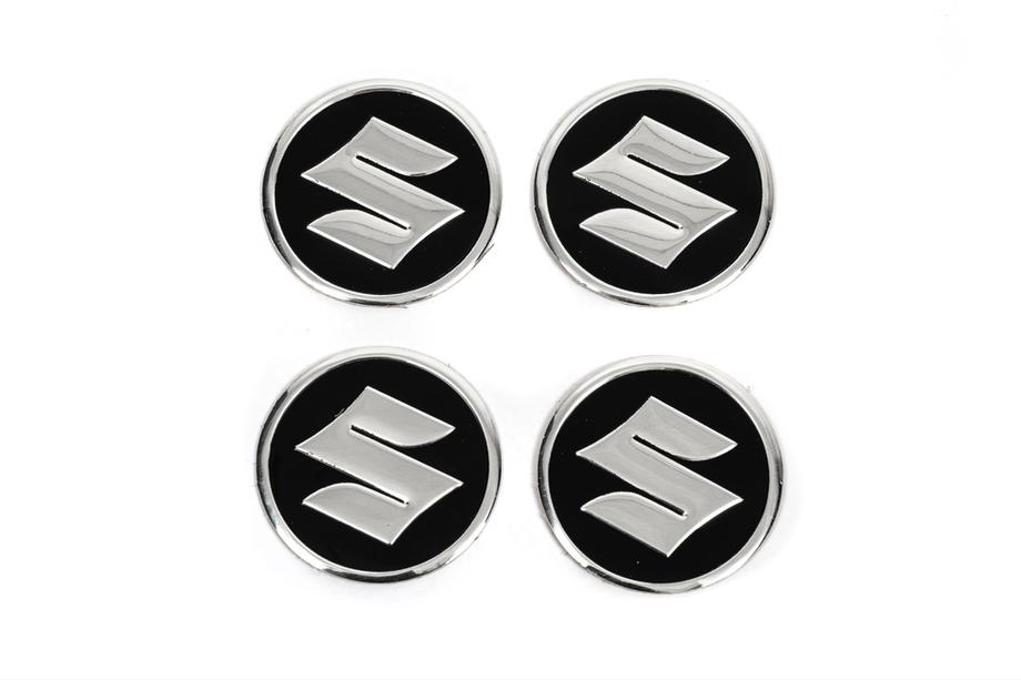Suzuki Sticker set voor naafdoppen V1 60 mm (4 stuks) Image