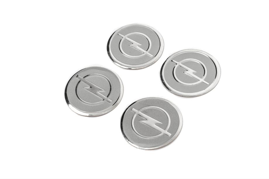 Opel Stickers voor naafdoppen V2 60 mm (4 stuks) Image