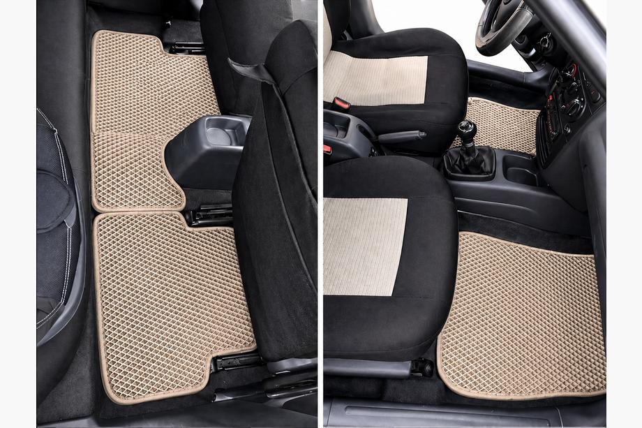 Daewoo Lanos 1998–2017 EVA automatten (beige) Image