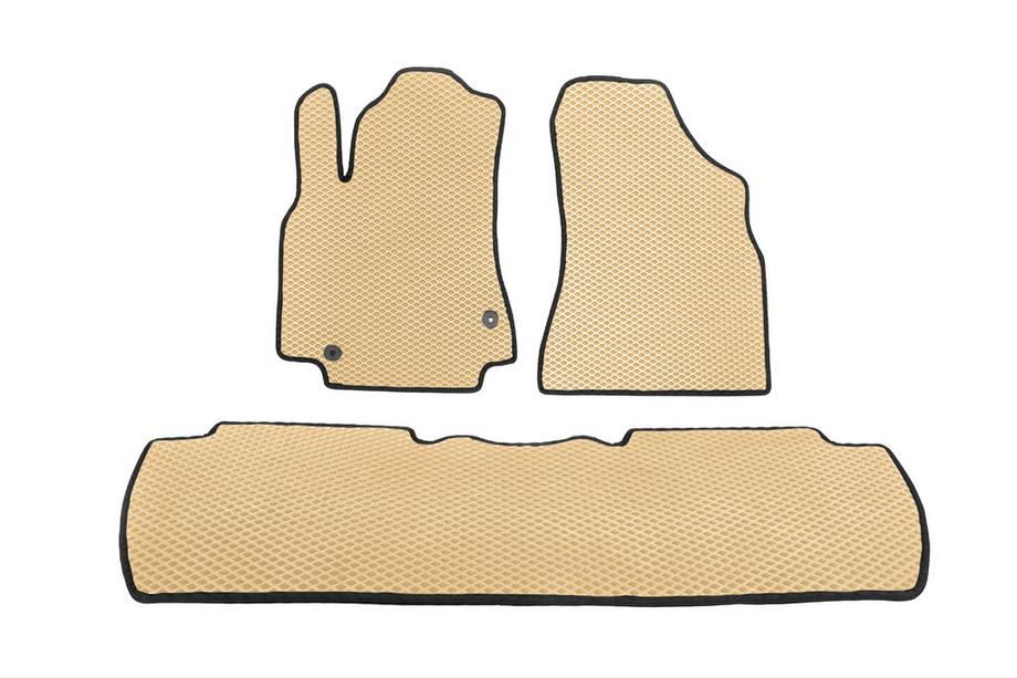 Citroen Berlingo 2008–2018 EVA automatten (beige) Voor + achter + instaplijsten (5 stuks) Foto 4