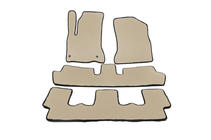 Citroen C-4 Picasso 2006–2013 EVA automatten (3 rijen, beige) foto 1