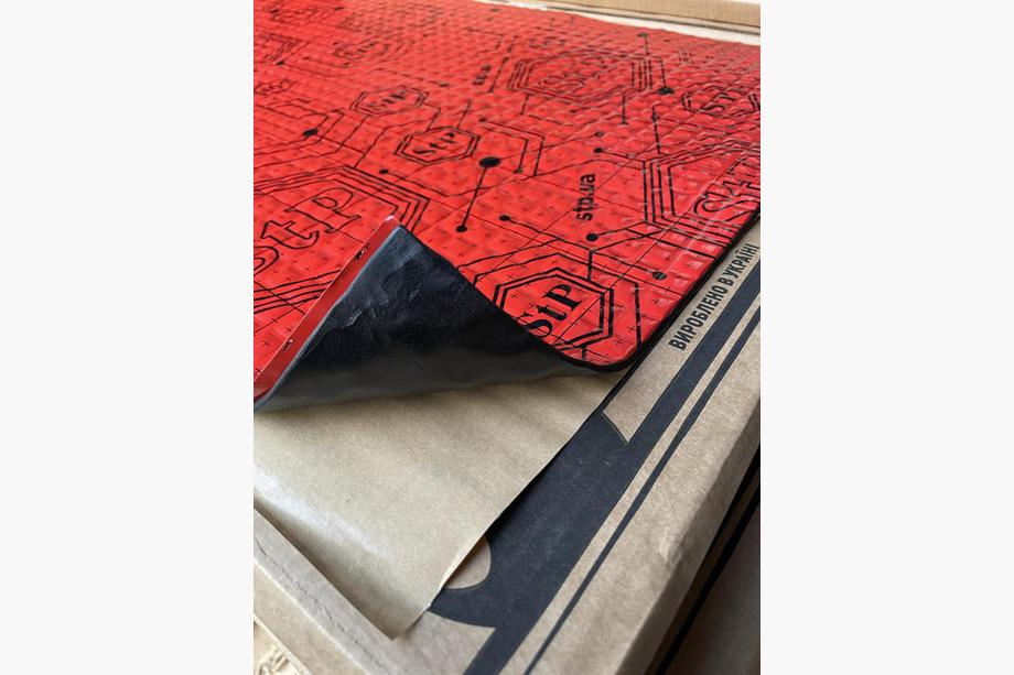 RESOLUT R4 trillingsdempende mat 4 mm (75x50 cm) Foto 1