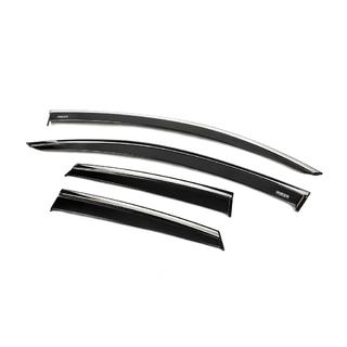 Raamwindschermen met chromen sierlijst (set van 4, Niken) Opel Crossland X 2017–2024 foto 2