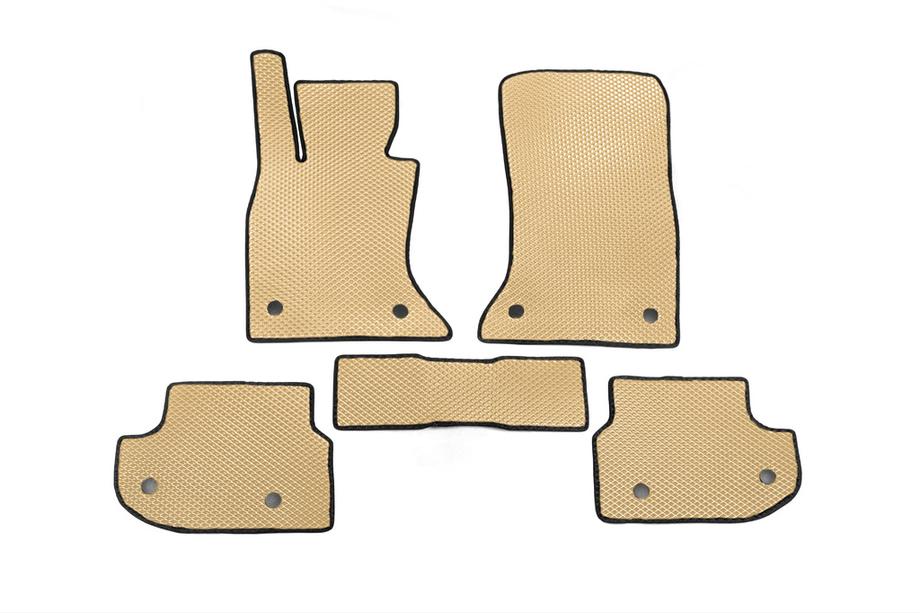 BMW 5 Serie F10/F11 2010–2016 Automatten 2013-2016 (EVA, beige) Image