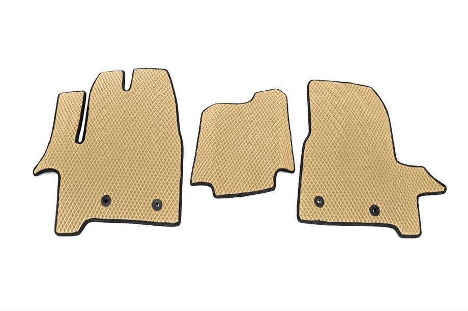 Ford Custom 2013–2022 EVA automatten (voor, beige) Image