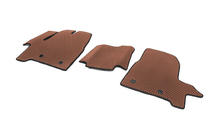 Ford Custom 2013–2022 EVA automatten (voor, bruin) foto 2