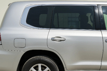 Toyota Land Cruiser 200 2007–2021 RVS chromen raamlijsten design LC300 foto 2