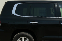 Toyota Land Cruiser 200 2007–2021 RVS chromen raamlijsten design LC300 foto 1