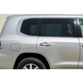 RVS chromen raamlijsten design LC300 Toyota Land Cruiser 200 2007–2021 foto 2