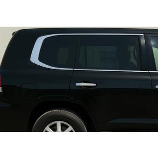 RVS chromen raamlijsten design LC300 Toyota Land Cruiser 200 2007–2021 foto 1