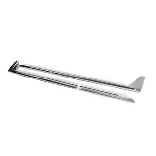 F-Sport deurlijsten wit+chroom (set 4 stuks, ABS) foto 4