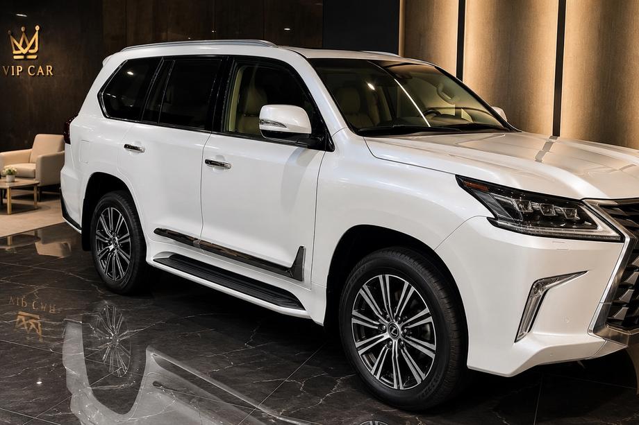 Lexus LX 500d/600 2022– F-Sport deurlijsten wit+chroom (set 4 stuks, ABS) Foto 2