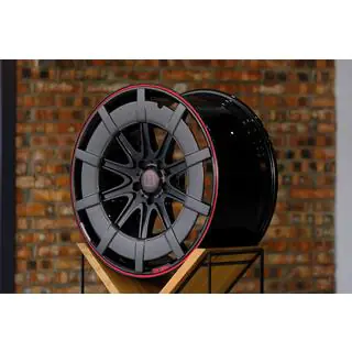G900 gesmede aluminium- en carbon velgen (R24, 4 stuks)