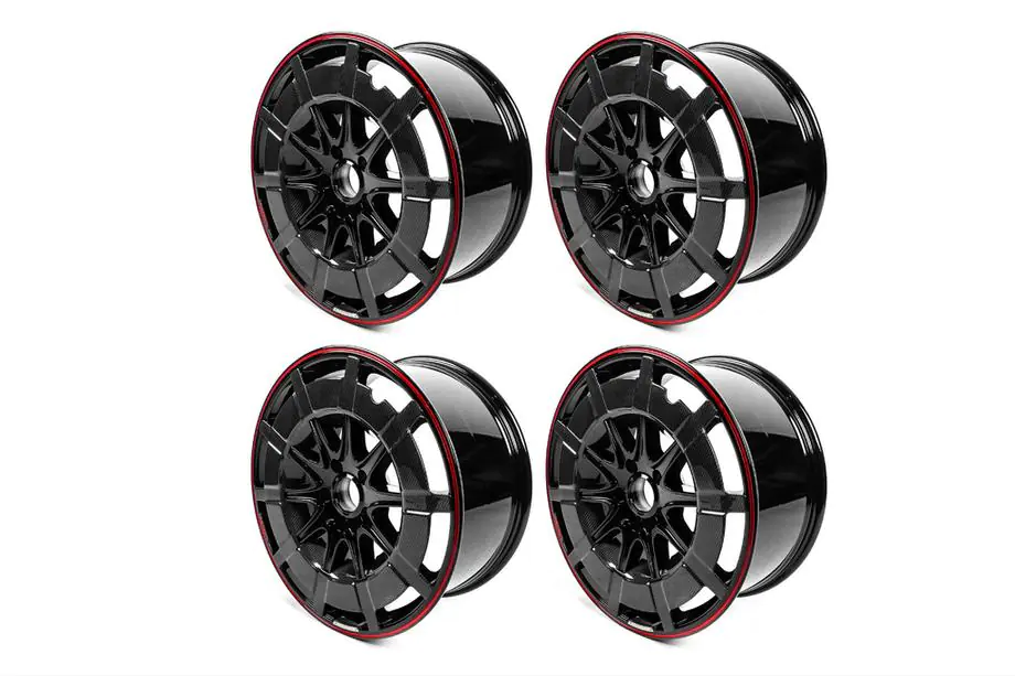 Mercedes G-Klasse W463 2018–2024 G900 gesmede aluminium- en carbon velgen (R24, 4 stuks) Foto 4