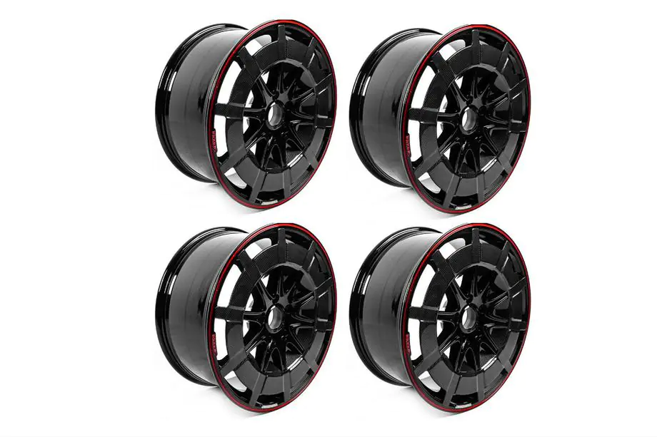 Mercedes G-Klasse W463 2018–2024 G900 gesmede aluminium- en carbon velgen (R24, 4 stuks) Foto 28