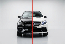 Mercedes GLE/ML-klasse W166 2011–2018 Restyling kit ML naar GLE AMG foto 1