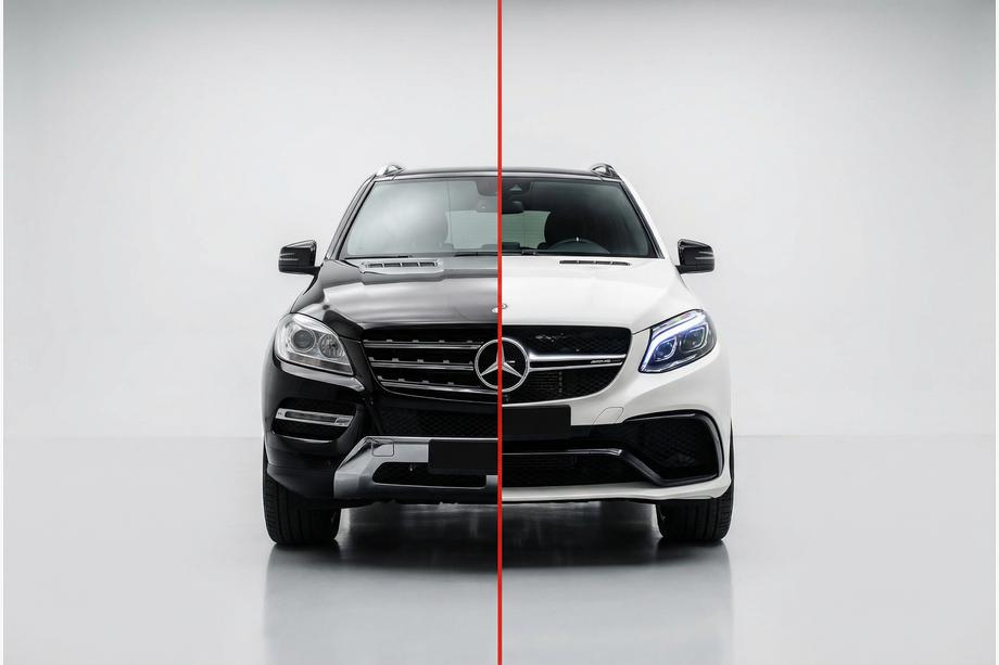 Mercedes GLE/ML-klasse W166 2011–2018 Restyling kit ML naar GLE AMG Image