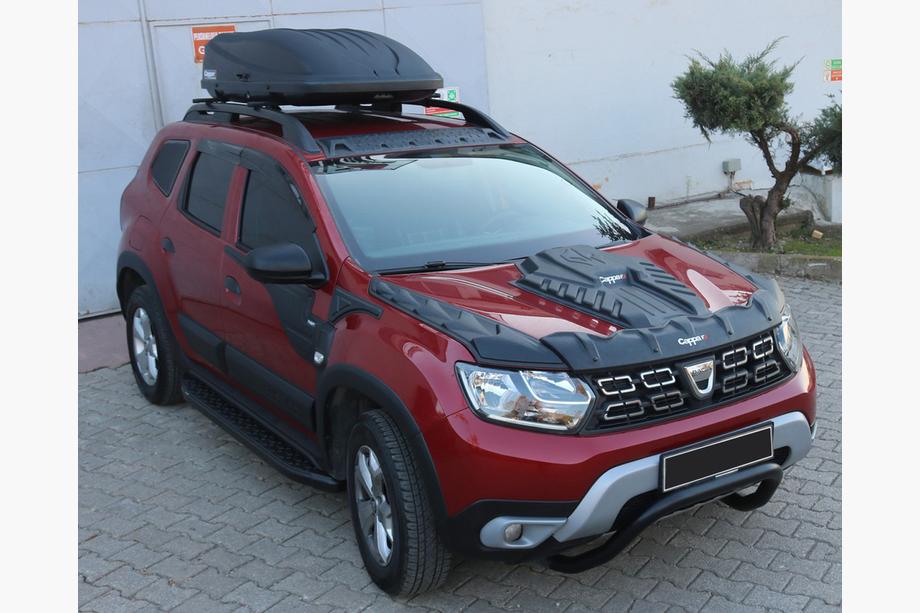 Renault Duster 2018–2024 Motorkap afdekset DRAGON (3-delig) Image