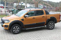 Ford Ranger 2011–2022 EuroCap deurstrips (set van 4, ABS) foto 5
