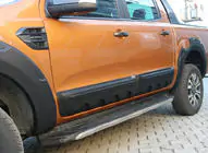 Ford Ranger 2011–2022 EuroCap deurstrips (set van 4, ABS) foto 1