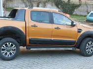 Ford Ranger 2011–2022 EuroCap deurstrips (set van 4, ABS) foto 3