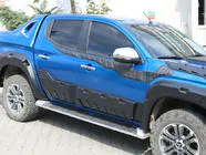 Fiat Fullback 2016– Deurstrips EuroCap (6 stuks, ABS) foto 4