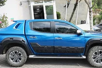 Fiat Fullback 2016– Deurstrips EuroCap (6 stuks, ABS) foto 1