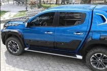 Fiat Fullback 2016– Deurstrips EuroCap (6 stuks, ABS) foto 3