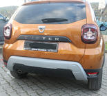 Renault Duster 2018–2024 Achterbumper diffuser afdekking U-Type (ABS, grijs) foto 2