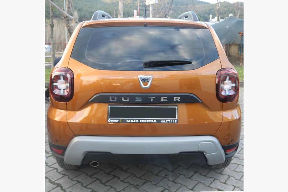 Renault Duster 2018–2024 Achterbumper diffuser afdekking U-Type (ABS, grijs) Image