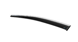 Ford Focus III 2011–2017 Raamwinddeflector bestuurderszijde met chroom (1 st., Sunplex Chrome) foto 2